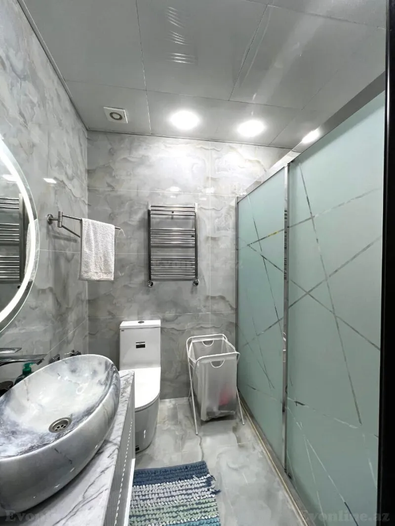 Satılır 3 otaqlı Mənzil Yeni tikili 165 m² İnşaatçılar m. - şəkil 9