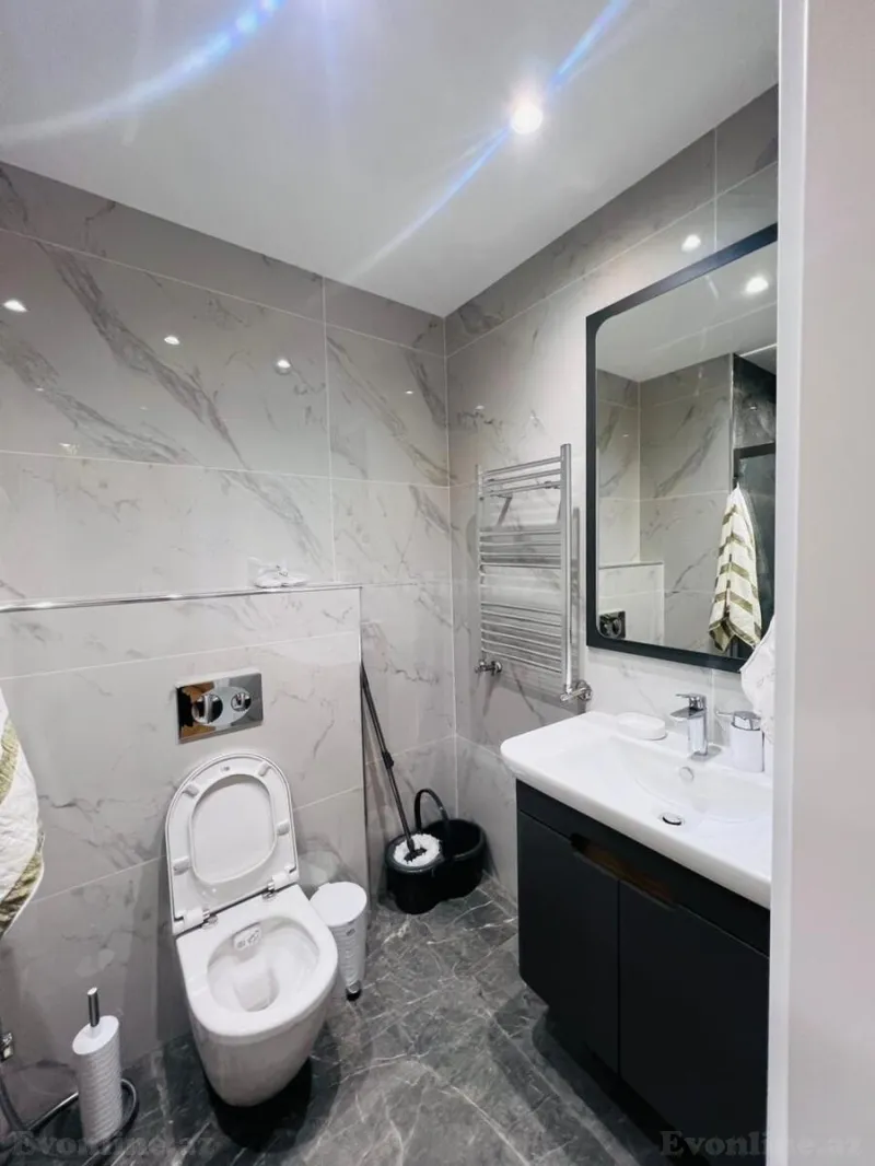 Kirayə verilir 3 otaqlı Mənzil Yeni tikili 69 m² İnşaatçılar m. - şəkil 5