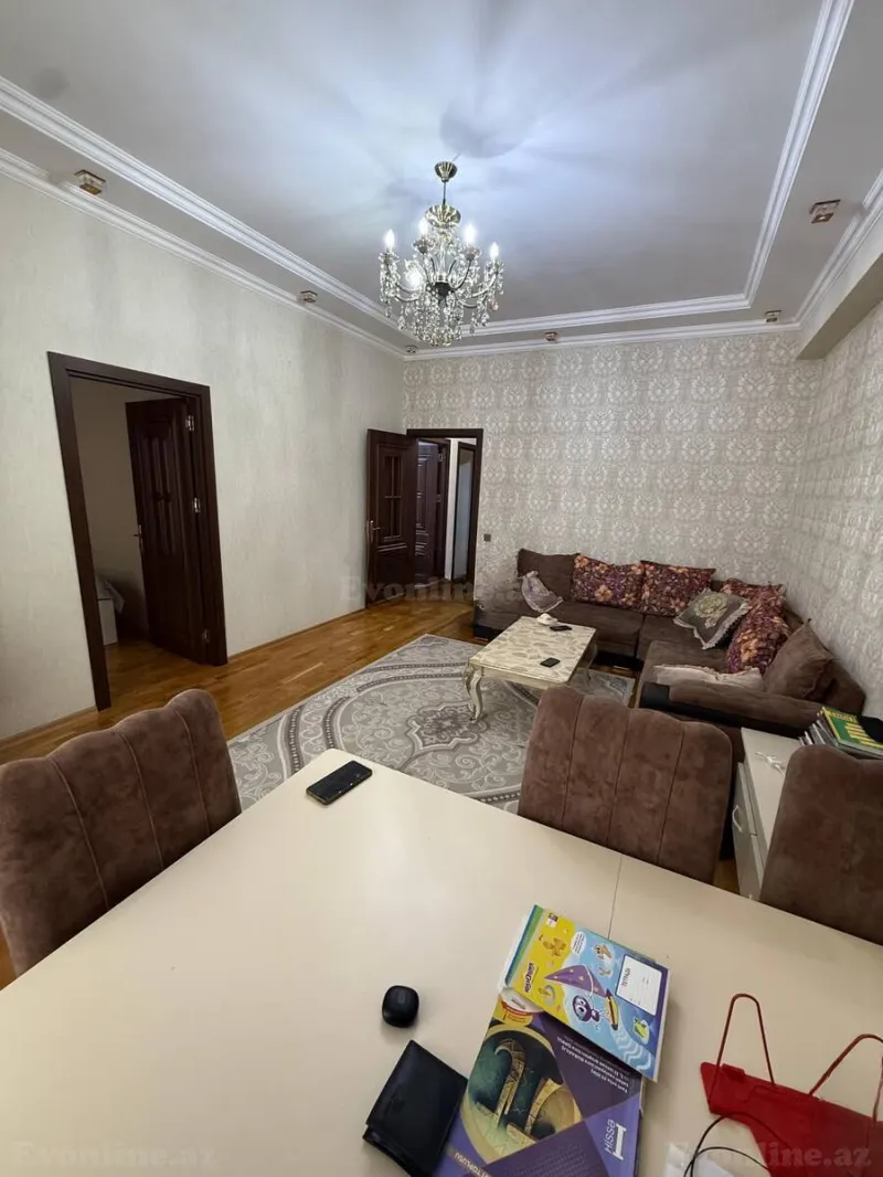Satılır 3 otaqlı Mənzil Yeni tikili 76 m² Qara Qarayev m. - şəkil 3