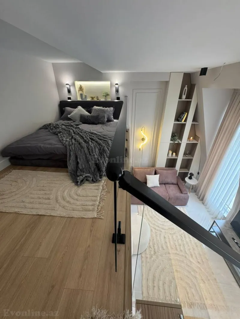 Kirayə verilir 2 otaqlı Mənzil Yeni tikili 52 m² Ağ şəhər - şəkil 4