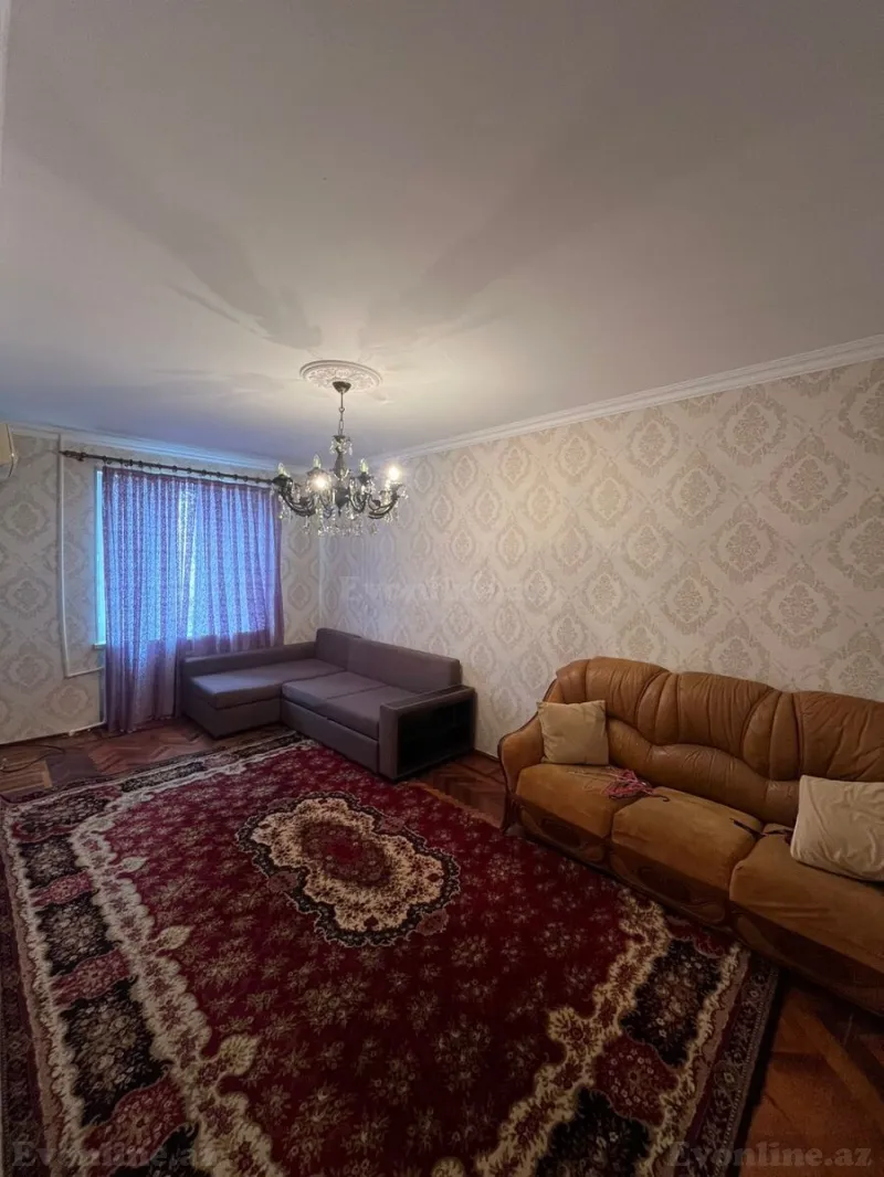 Kirayə verilir 2 otaqlı Mənzil Köhnə tikili 65 m² Həzi Aslanov m. - şəkil 3
