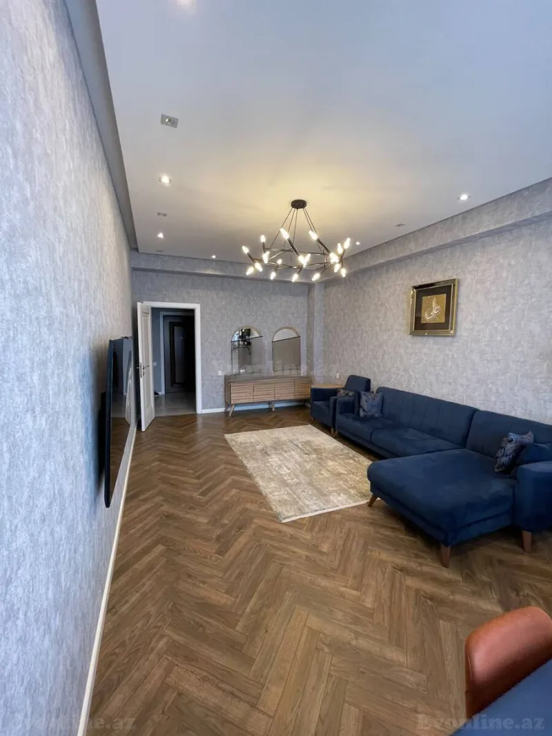 Satılır 3 otaqlı Mənzil Yeni tikili 100 m² İnşaatçılar m. - şəkil 2