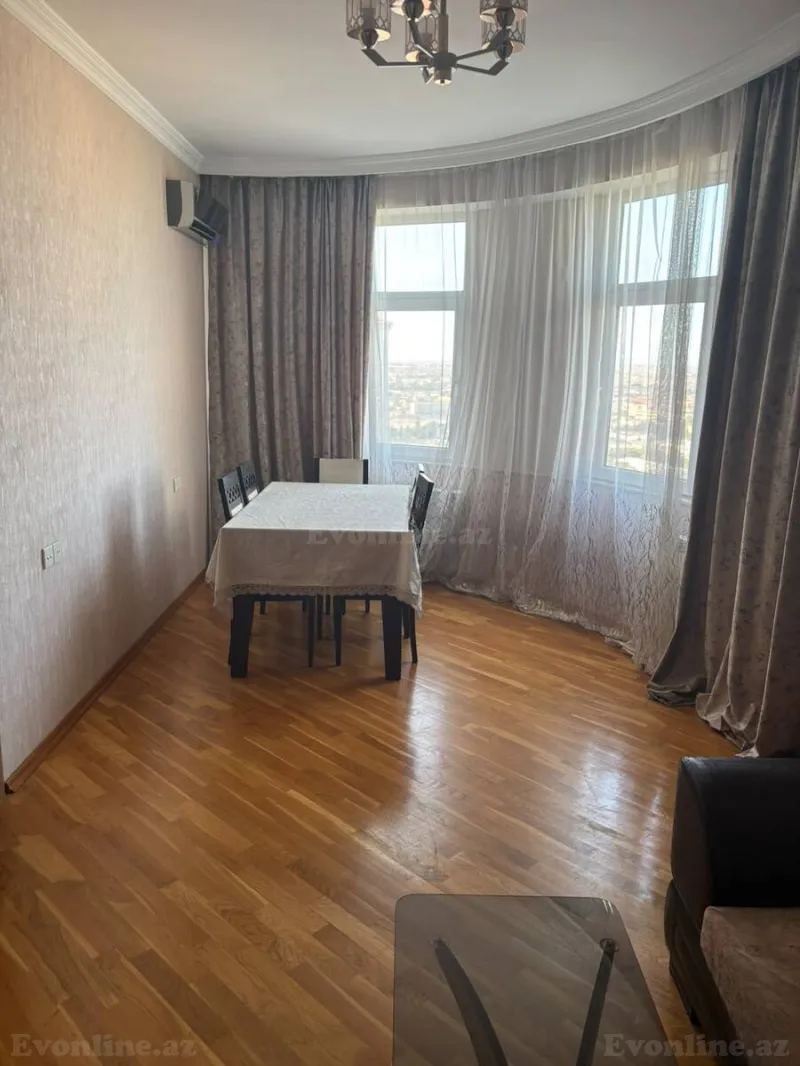 Satılır 2 otaqlı Mənzil Yeni tikili 100 m² Qara Qarayev m. - şəkil 3