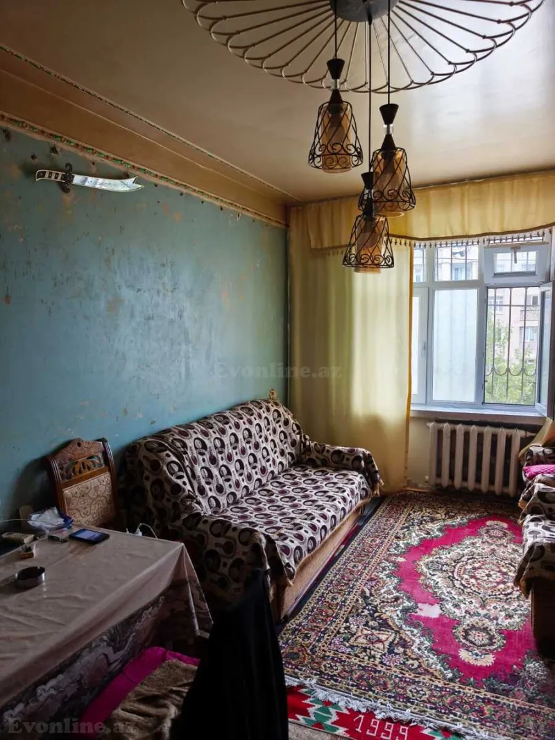 2 otaqlı Mənzil 55 m² Xətai r. Satılır