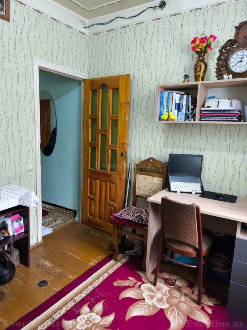 Satılır 2 otaqlı Mənzil Köhnə tikili 55 m² Xətai r. - şəkil 4