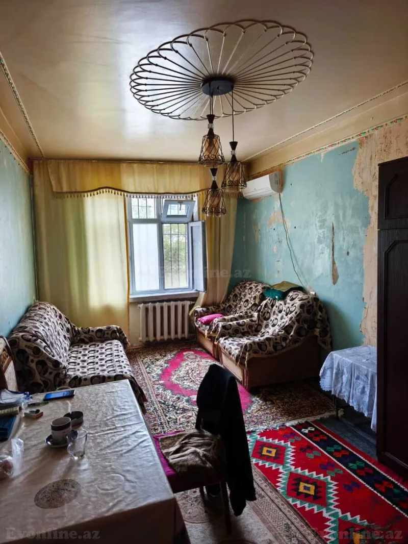 Satılır 2 otaqlı Mənzil Köhnə tikili 55 m² Xətai r. - şəkil 5