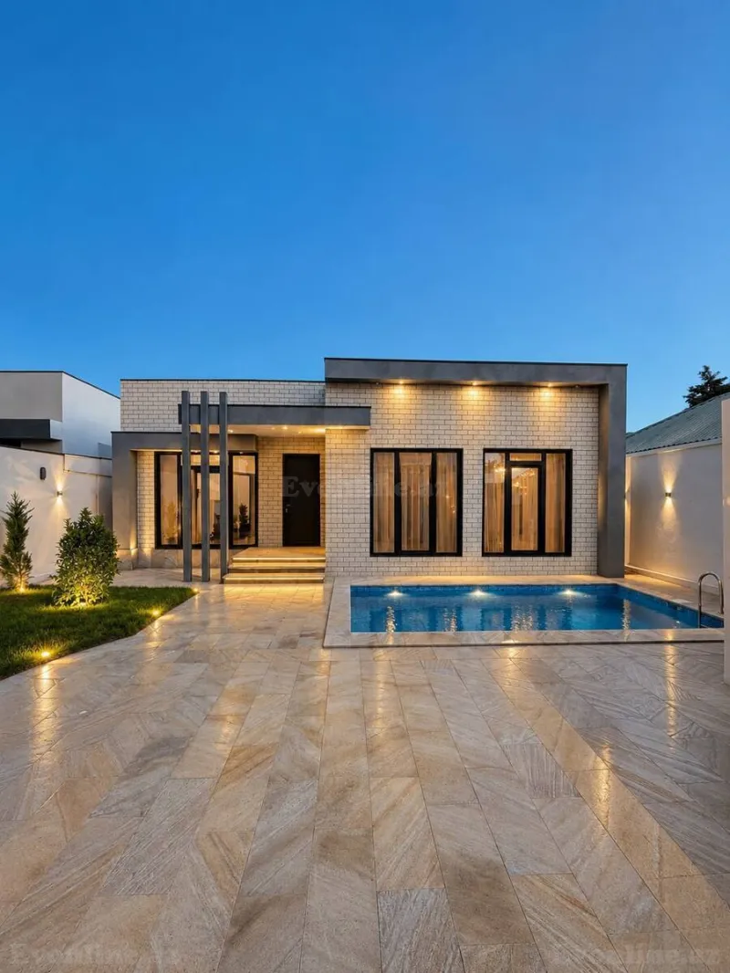 4 otaqlı Həyət evi 176 m² Mərdəkan Satılır