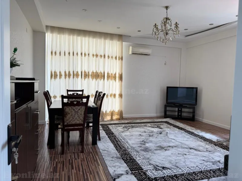 Kirayə verilir 3 otaqlı Mənzil Yeni tikili 120 m² Nəriman Nərimanov m.