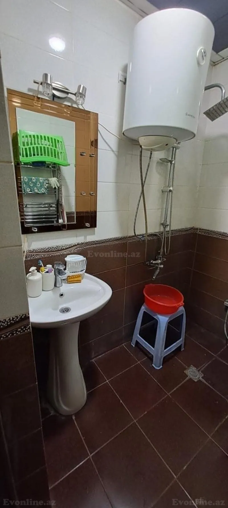 Kirayə verilir 3 otaqlı Mənzil Yeni tikili 90 m² Nəsimi m. - şəkil 12