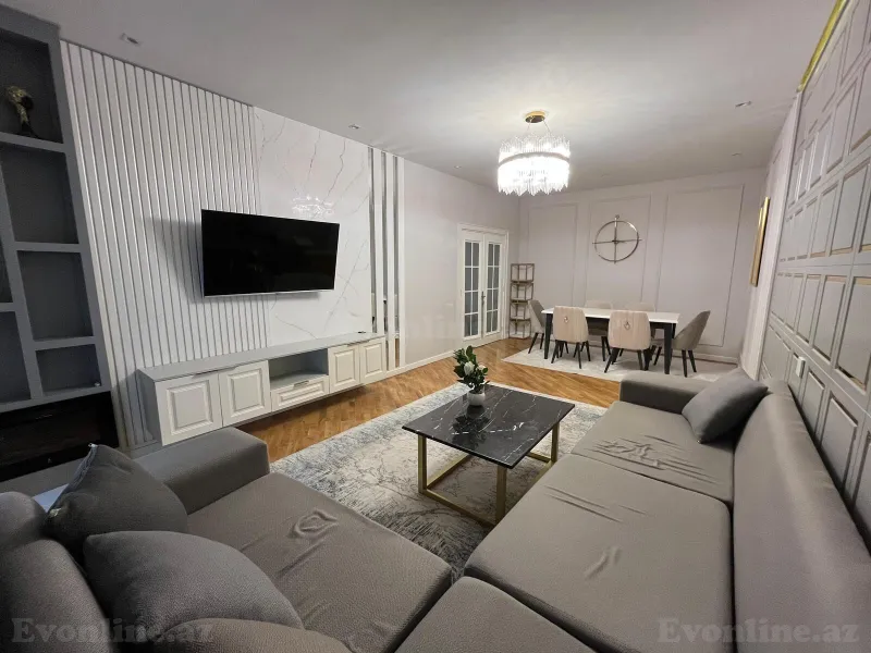 Kirayə verilir 2 otaqlı Mənzil Yeni tikili 105 m² 8 Noyabr m. - şəkil 2