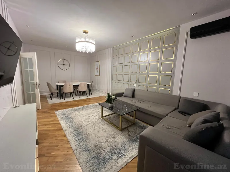Kirayə verilir 2 otaqlı Mənzil Yeni tikili 105 m² 8 Noyabr m. - şəkil 4