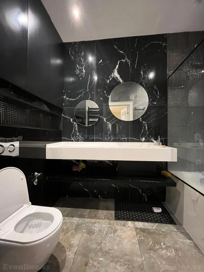Kirayə verilir 2 otaqlı Mənzil Yeni tikili 105 m² 8 Noyabr m. - şəkil 18