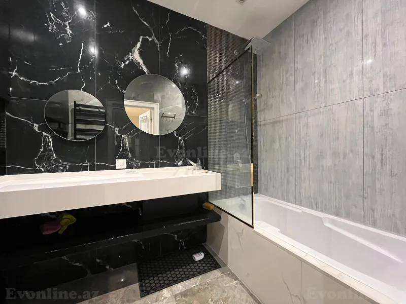 Kirayə verilir 2 otaqlı Mənzil Yeni tikili 105 m² 8 Noyabr m. - şəkil 19
