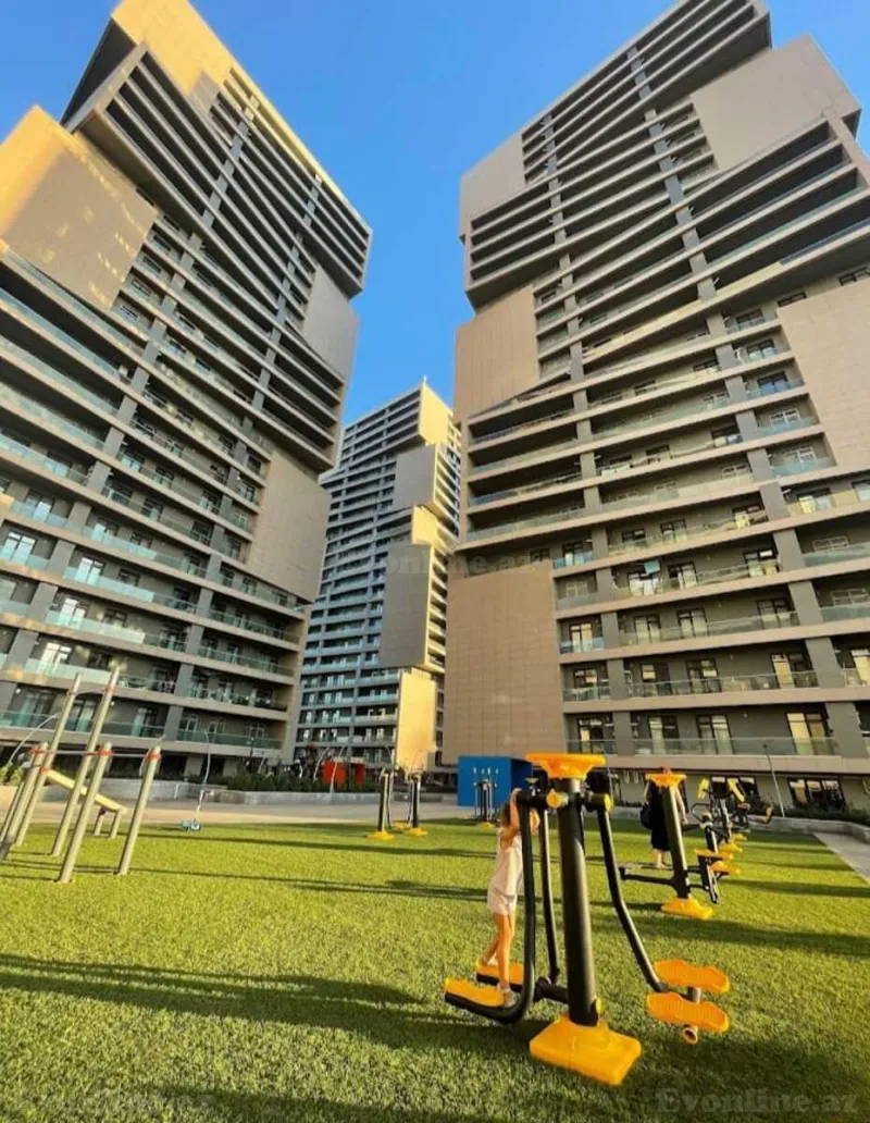 Kirayə verilir 2 otaqlı Mənzil Yeni tikili 105 m² 8 Noyabr m. - şəkil 22