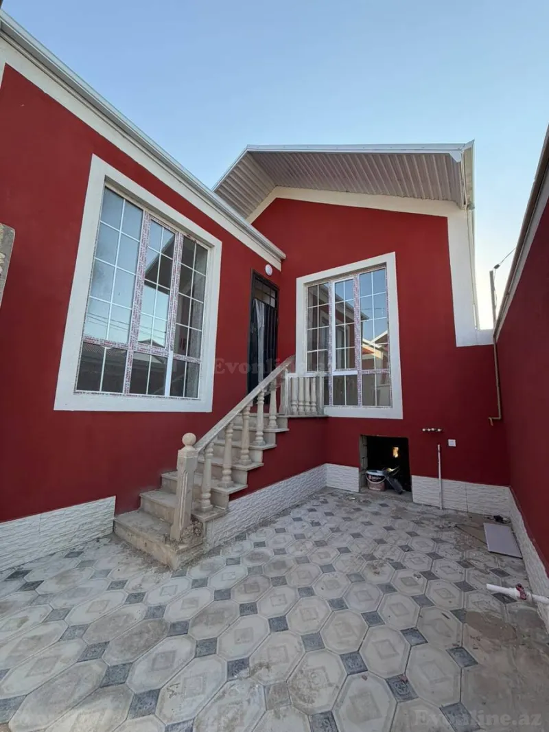 2 otaqlı Həyət evi 55 m² Abşeron r. Satılır