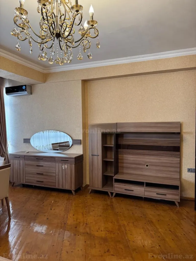Kirayə verilir 3 otaqlı Mənzil Yeni tikili 120 m² Qara Qarayev m. - şəkil 3