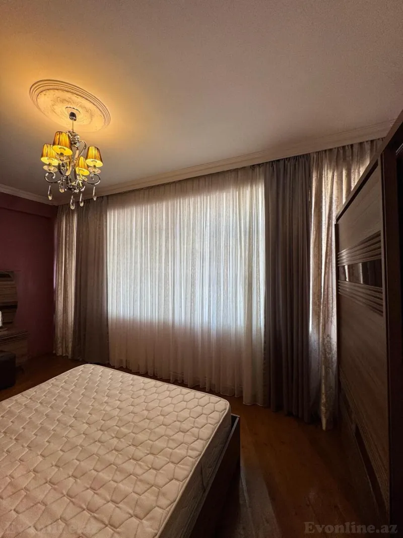 Kirayə verilir 3 otaqlı Mənzil Yeni tikili 120 m² Qara Qarayev m. - şəkil 6