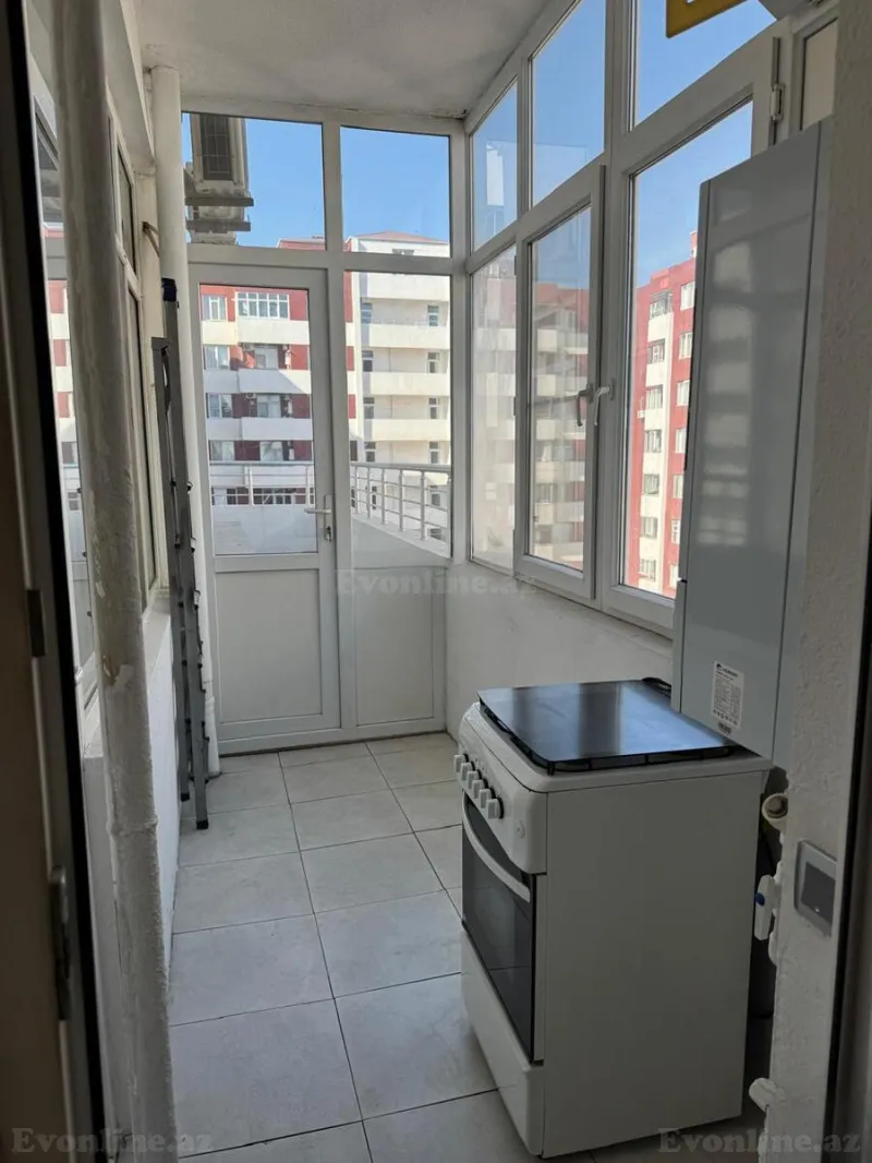 Kirayə verilir 3 otaqlı Mənzil Yeni tikili 120 m² Qara Qarayev m. - şəkil 15