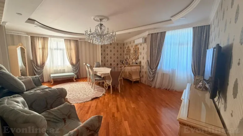 Kirayə verilir 3 otaqlı Mənzil Yeni tikili 136 m² Elmlər Akademiyası m. - şəkil 2