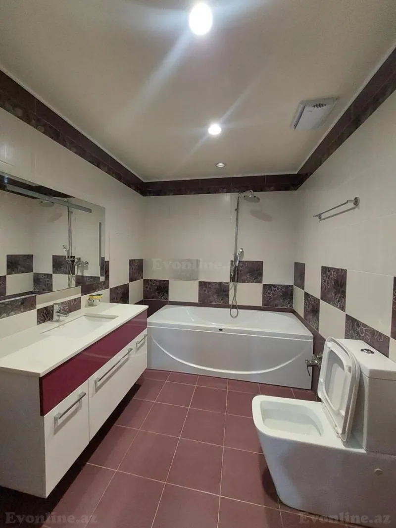 Kirayə verilir 2 otaqlı Mənzil Yeni tikili 90 m² Səbail r. - şəkil 7