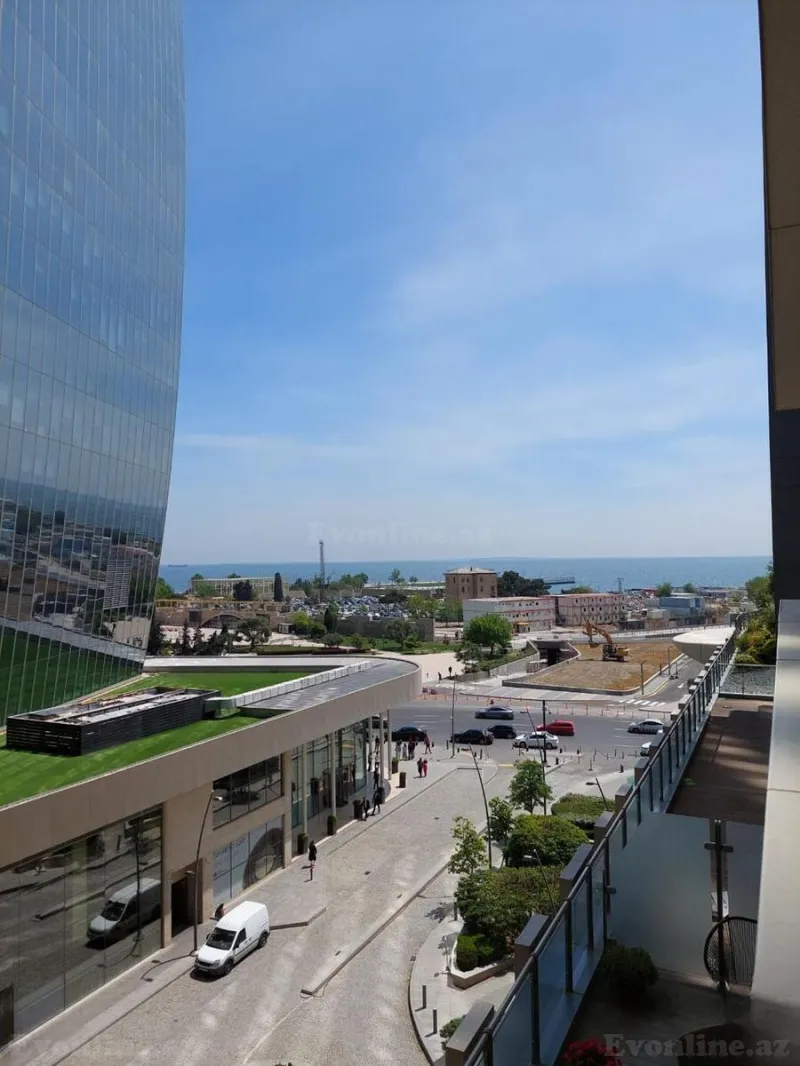 Kirayə verilir 2 otaqlı Mənzil Yeni tikili 90 m² Səbail r. - şəkil 8