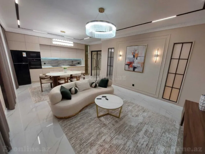 Kirayə verilir 3 otaqlı Mənzil Yeni tikili 110 m² 8 Noyabr m. - şəkil 2