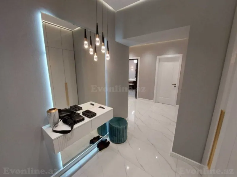 Kirayə verilir 3 otaqlı Mənzil Yeni tikili 110 m² 8 Noyabr m. - şəkil 18