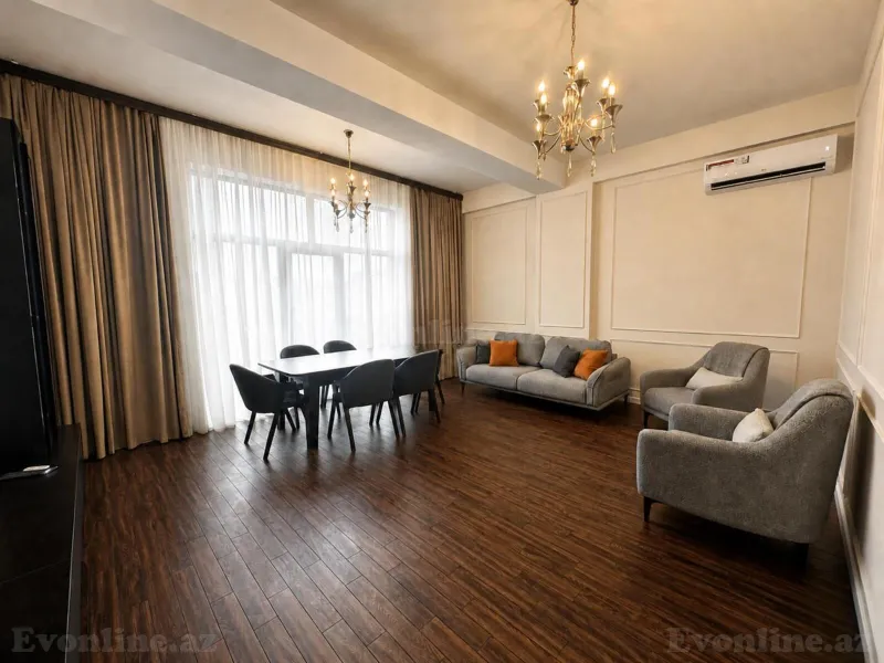 3 otaqlı Mənzil 120 m² 28 May m. Kirayə verilir