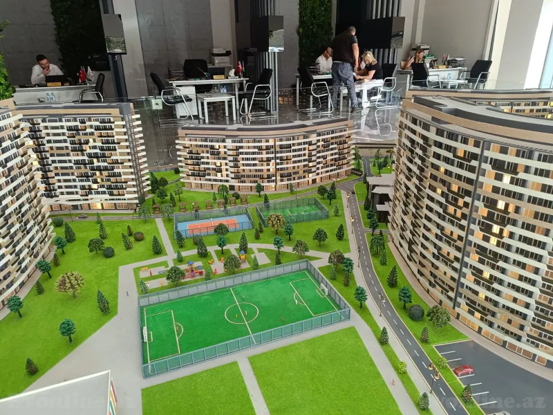 Satılır 2 otaqlı Mənzil Yeni tikili 92 m² Biləcəri - şəkil 9