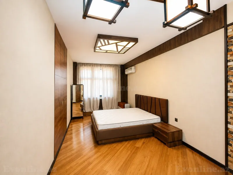 Kirayə verilir 3 otaqlı Mənzil Yeni tikili 145 m² Nəsimi r. - şəkil 3