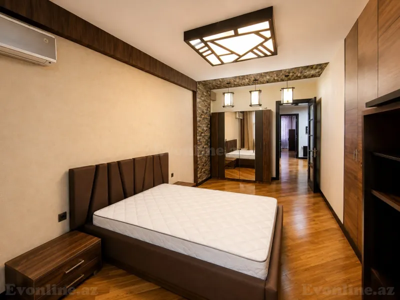 Kirayə verilir 3 otaqlı Mənzil Yeni tikili 145 m² Nəsimi r. - şəkil 4