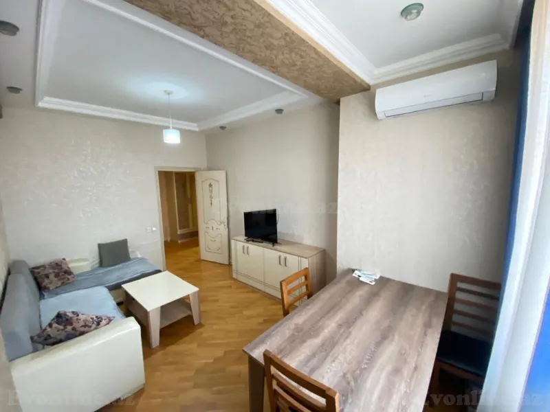 Kirayə verilir 2 otaqlı Mənzil Yeni tikili 45 m² Nəsimi r. - şəkil 3