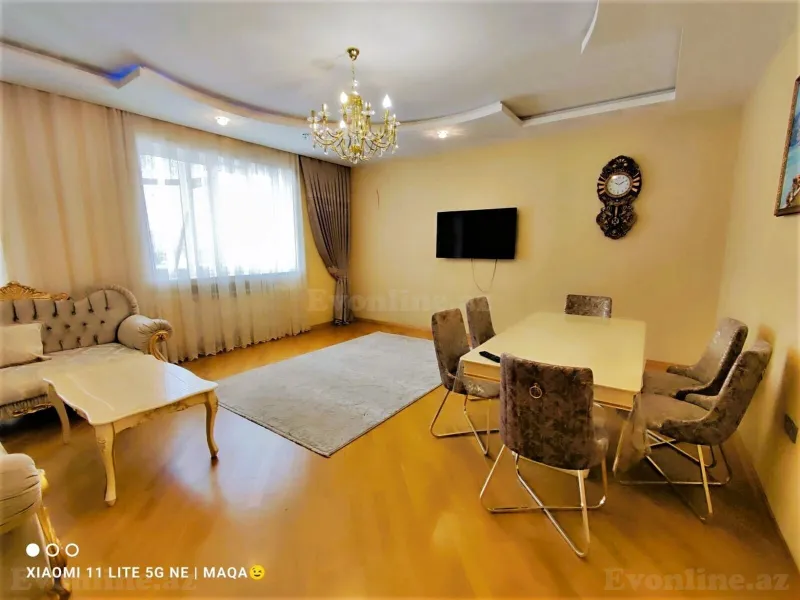 Kirayə verilir 3 otaqlı Mənzil Yeni tikili 140 m² 8 Noyabr m. - şəkil 5