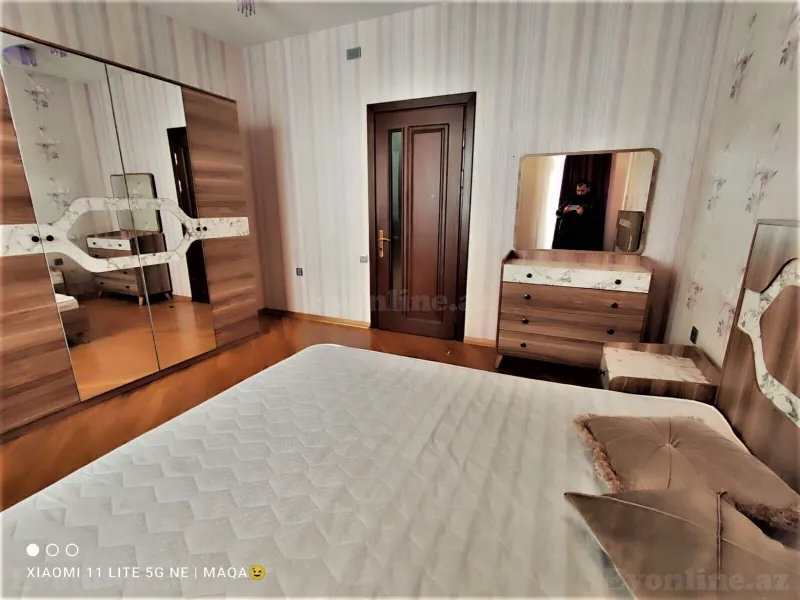 Kirayə verilir 3 otaqlı Mənzil Yeni tikili 140 m² 8 Noyabr m. - şəkil 12