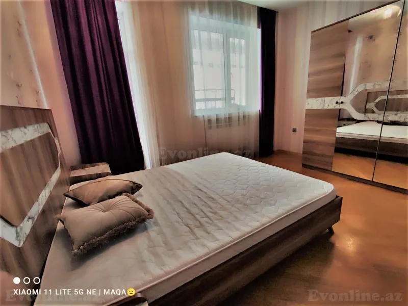 Kirayə verilir 3 otaqlı Mənzil Yeni tikili 140 m² 8 Noyabr m. - şəkil 13