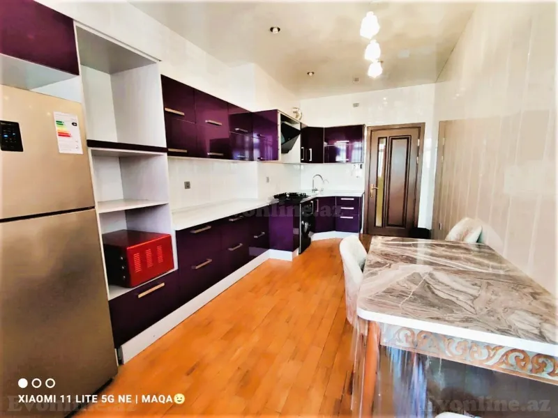Kirayə verilir 3 otaqlı Mənzil Yeni tikili 140 m² 8 Noyabr m. - şəkil 14