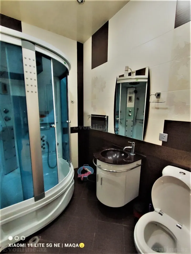 Kirayə verilir 3 otaqlı Mənzil Yeni tikili 140 m² 8 Noyabr m. - şəkil 23