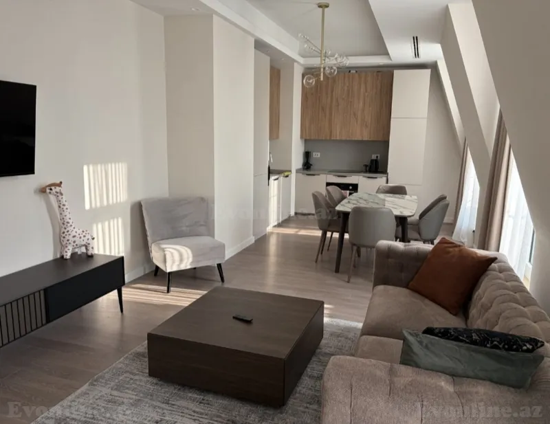 Kirayə verilir 3 otaqlı Mənzil Yeni tikili 108 m² Xətai r. - şəkil 4