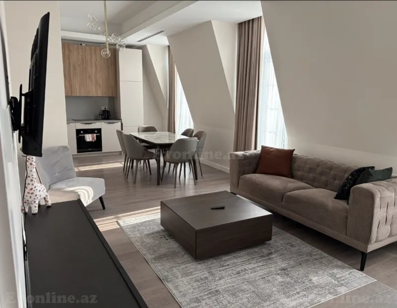 Kirayə verilir 3 otaqlı Mənzil Yeni tikili 108 m² Xətai r. - şəkil 5