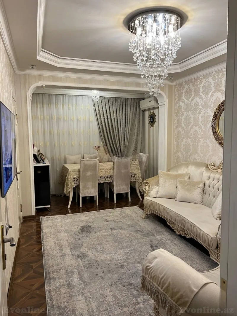3 otaqlı Mənzil 70 m² Memar Əcəmi m. Satılır