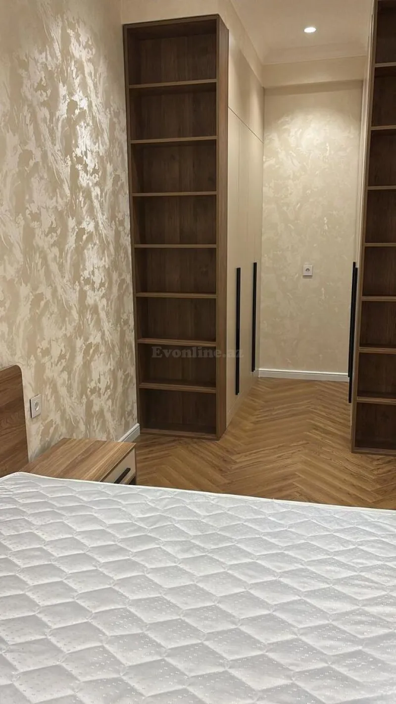 Kirayə verilir 3 otaqlı Mənzil Yeni tikili 102 m² Nəsimi r. - şəkil 5