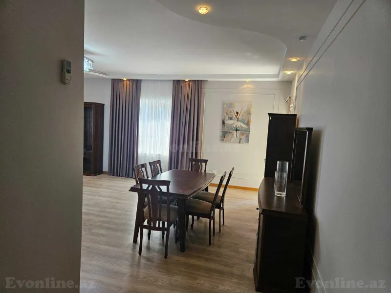 Kirayə verilir 3 otaqlı Mənzil Yeni tikili 140 m² Nizami m. - şəkil 5