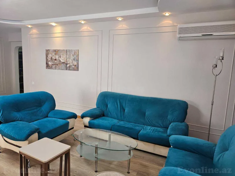Kirayə verilir 3 otaqlı Mənzil Yeni tikili 140 m² Nizami m. - şəkil 7