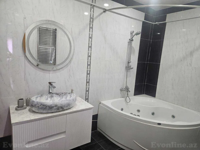 Kirayə verilir 3 otaqlı Mənzil Yeni tikili 140 m² Nizami m. - şəkil 19