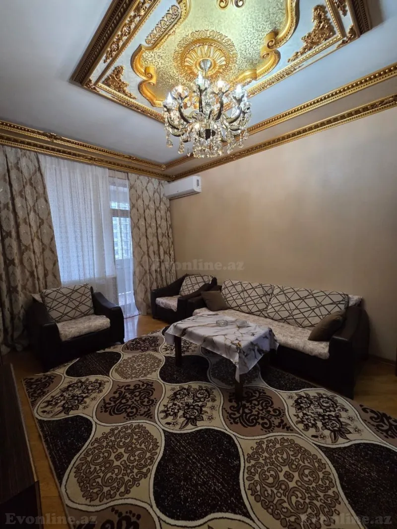 Kirayə verilir 2 otaqlı Mənzil Yeni tikili 60 m² Nəriman Nərimanov m. - şəkil 3