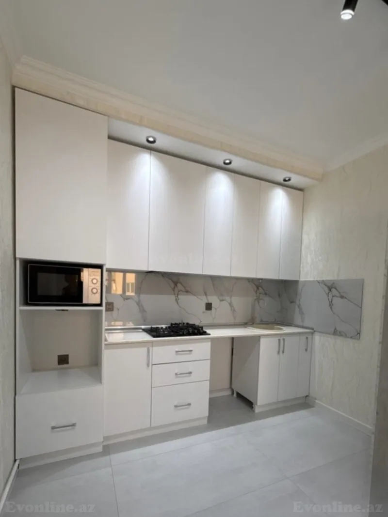Satılır 2 otaqlı Mənzil Yeni tikili 50 m² Yeni Yasamal - şəkil 2