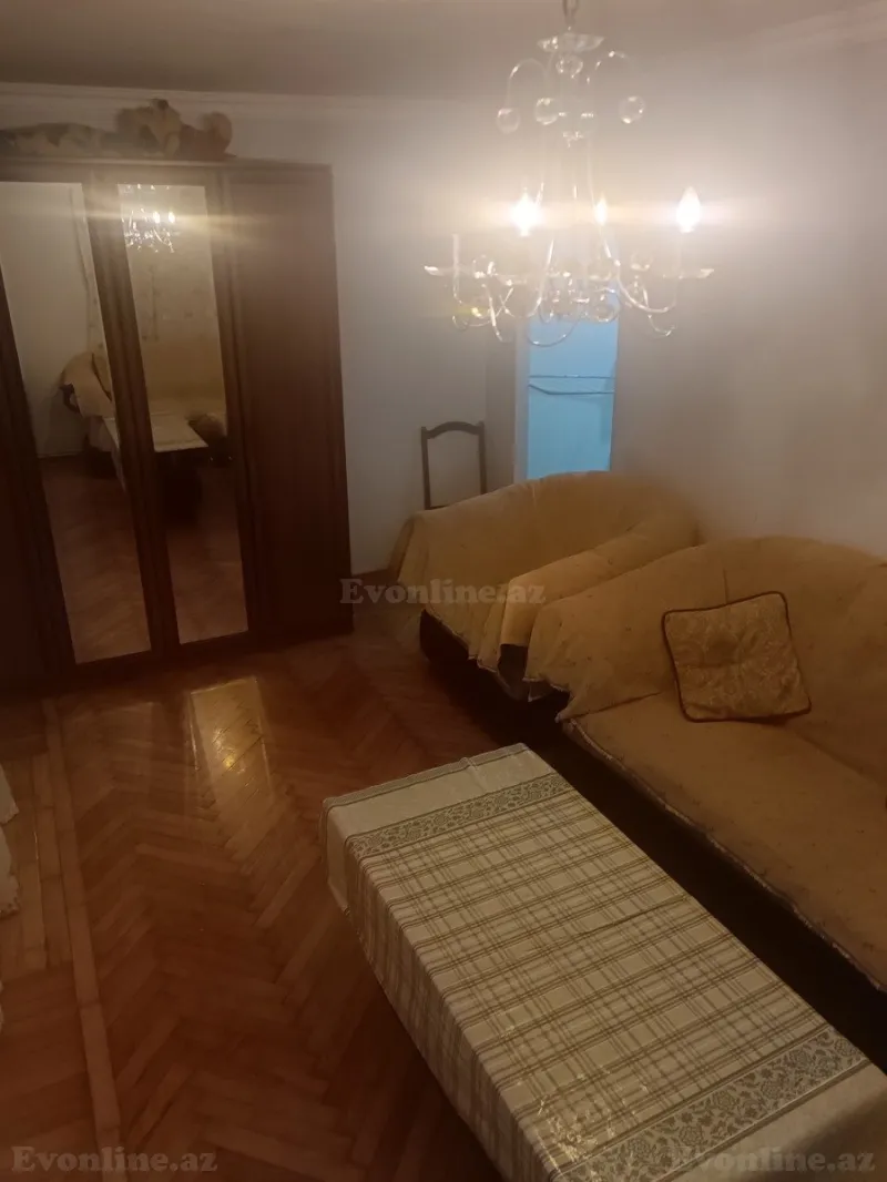 Kirayə verilir 1 otaqlı Mənzil Köhnə tikili 40 m² Elmlər Akademiyası m. - şəkil 5