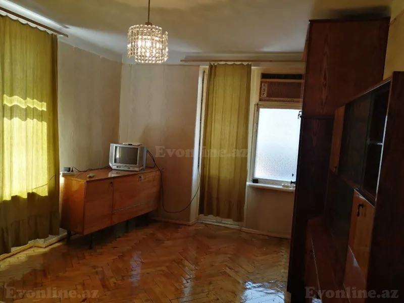Kirayə verilir 1 otaqlı Mənzil Köhnə tikili 38 m² Nəriman Nərimanov m. - şəkil 2