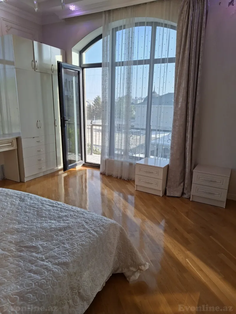 Kirayə verilir 5 otaqlı Həyət evi 300 m² Azadlıq prospekti m. - şəkil 24