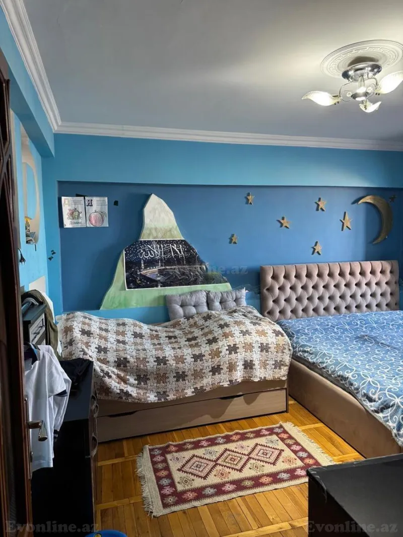 Satılır 3 otaqlı Mənzil Köhnə tikili 65 m² Əhmədli m. - şəkil 2